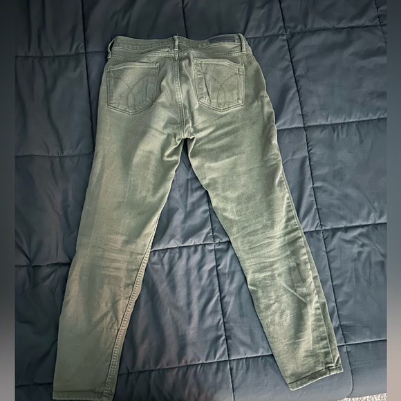 Calvin Klein Women’s Ankle Skinny Jeans size 6, Sage color - Picture 4 of 4